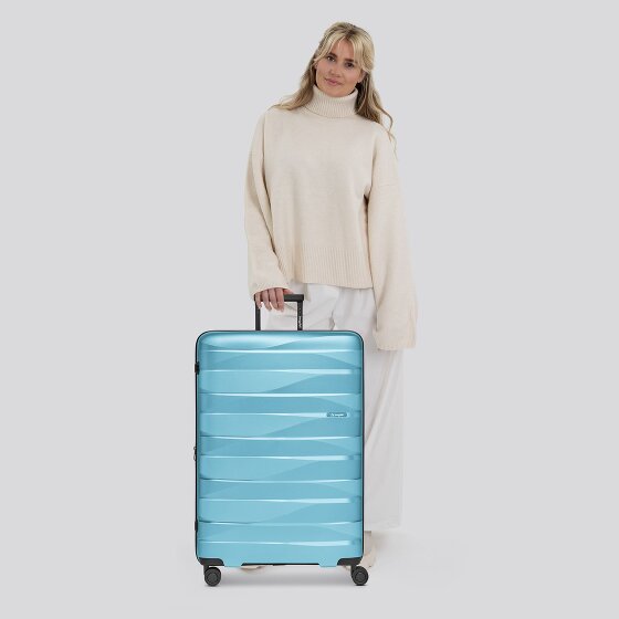 Bergpfeil Travel 4-wheeled trolley L 75 cm with expansion fold