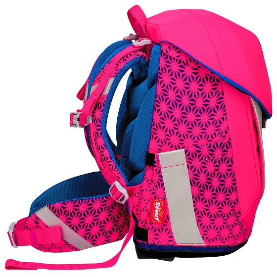 Scout Sunny II Neon Safety School bag set 4-piece