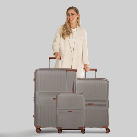 Farmhood Eco Edition 02 4 wheels Suitcase set 3-piece with expansion pleat