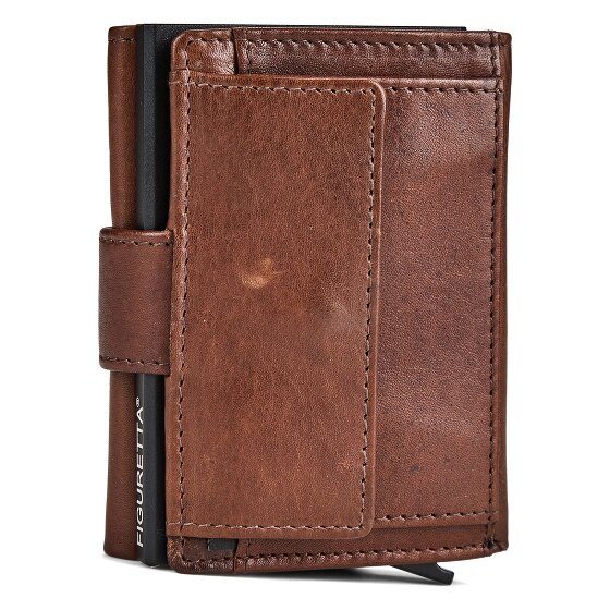 Greenburry Newport Wallet RFID protection Genuine Leather 9.5 cm