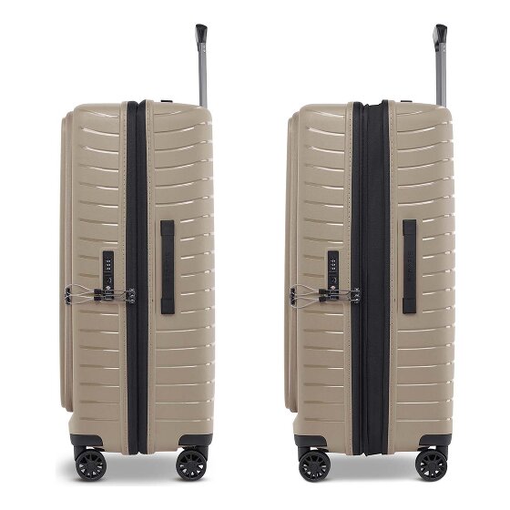 Stratic Novium 4 wheels Trolley L 75 cm Expandable