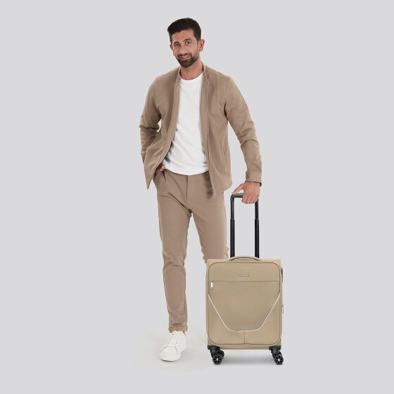 Stratic taska 4 Roll Cabin Trolley S 55 cm with Expanding Pleat