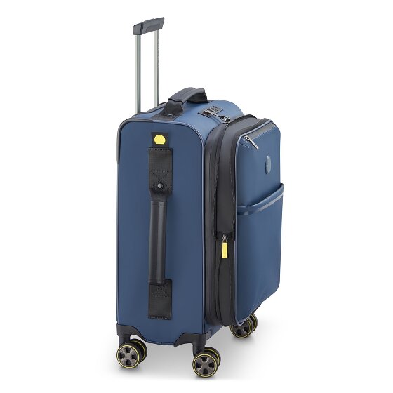 Delsey Paris Turenne Soft 4 wheels Cabin trolley 55 cm with expansion pleat