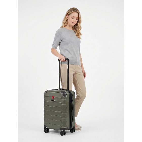 Tonino Lamborghini Milano 4 wheels Cabin suitcase S 54 cm Expandable