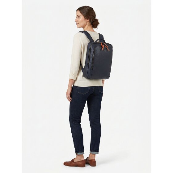Braun Büffel Novara Business backpack Genuine Leather 40 cm Laptop compartment