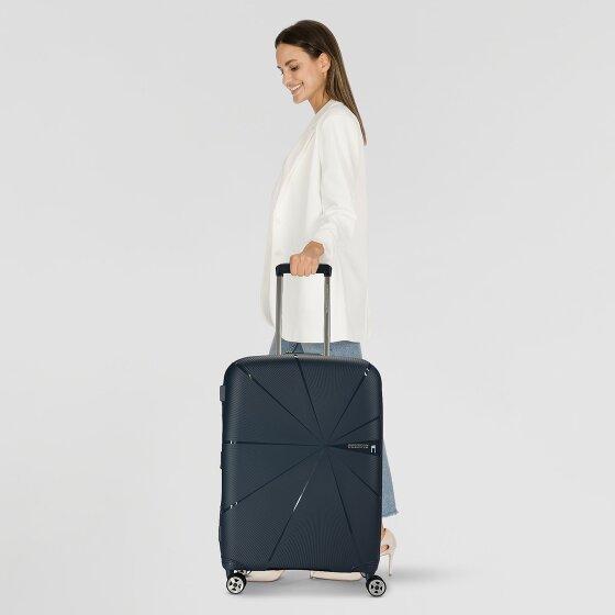 American Tourister Starvibe 4 wheels Trolley 67 cm with expansion pleat