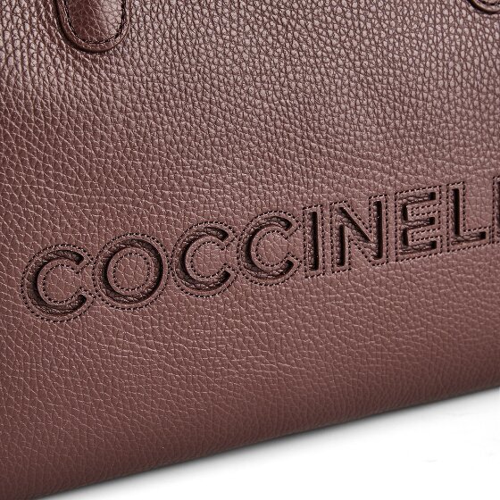 Coccinelle Myrtha Shopper Bag Genuine Leather 36 cm