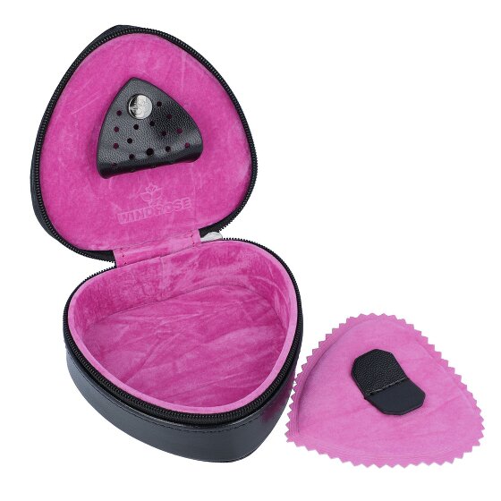 Windrose Merino Moda jewelry box leather 9 cm