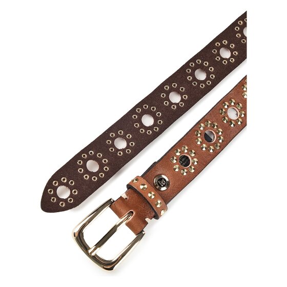 b.belt Studded belt Genuine Leather