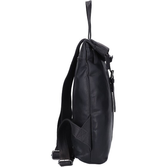 Jack Kinsky Montreal City backpack leather 31 cm