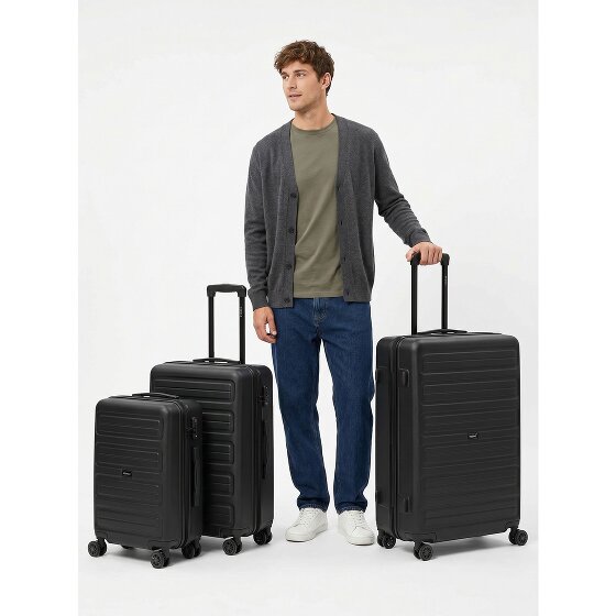 Redolz Essentials 08 3-SET 4 wheels Suitcase set 3-piece