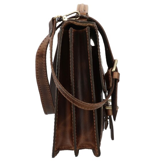 Mika Briefcase leather 38 cm