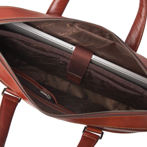 Castelijn & Beerens Ted briefcase leather 41 cm laptop compartment
