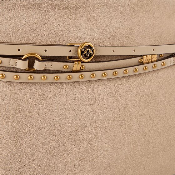PINKO Belt Bag Big Shoulder Bag Leather 40 cm