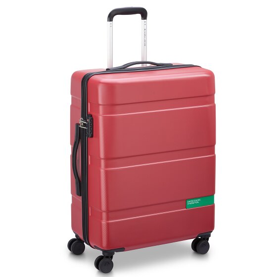Delsey Paris x United Colors of Benetton Now Hardside 4-wheel suitcase set 3 pcs. with expansion fold