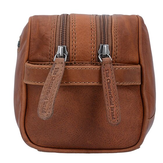The Chesterfield Brand Wax Pull Up Toilet bag Leather 24 cm