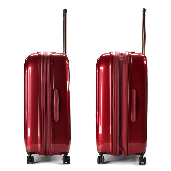 Mandarina Duck Logoduck + Metal 4 wheels Trolley L 75 cm with expansion pleat