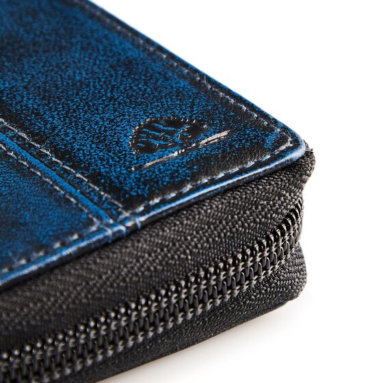 Greenburry Destressed Wallet RFID protection Leather 10.5 cm