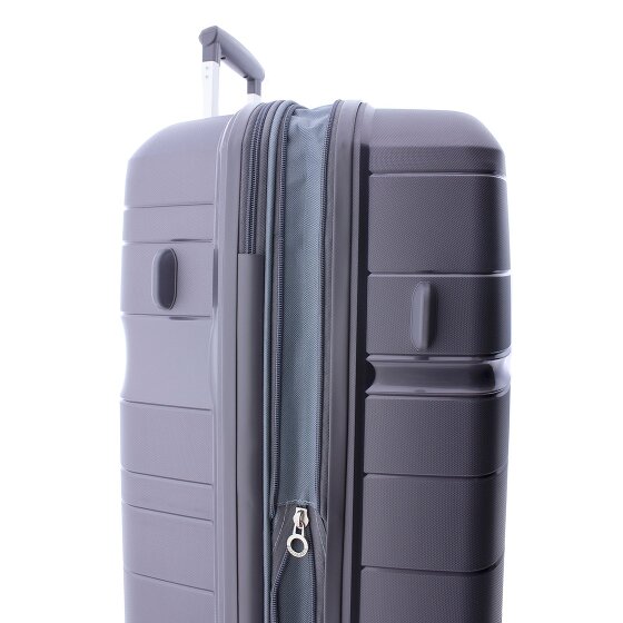 Gladiator 3800 4 wheels Trolley 77 cm with expansion pleat