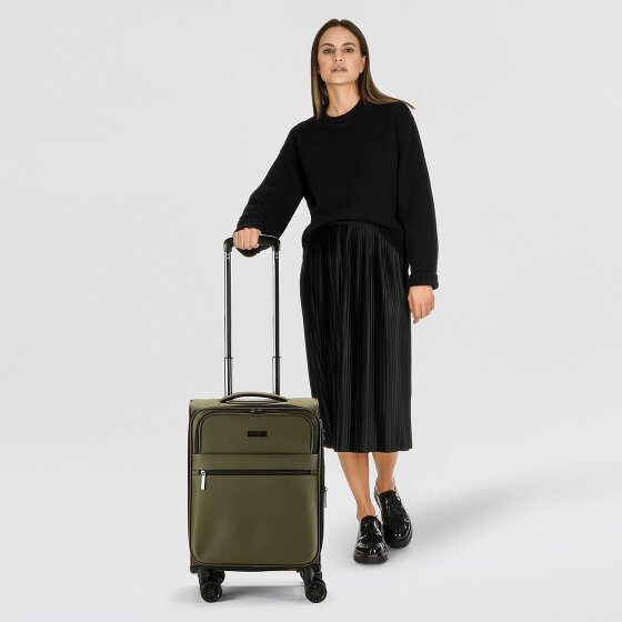 Bugatti Valencia Soft 4 wheels Cabin trolley S 55 cm with expansion pleat Bugatti Valencia Soft 4 wheels Cabin trolley S 55 cm with expansion pleat