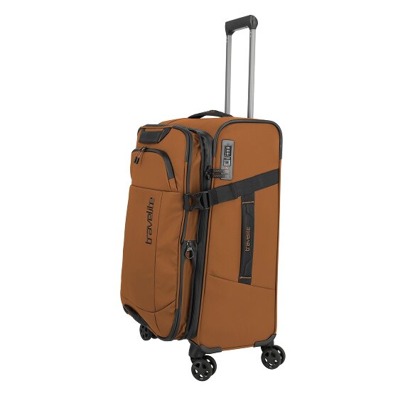 Travelite Briize 4 wheels Suitcase set 3-piece with expansion pleat