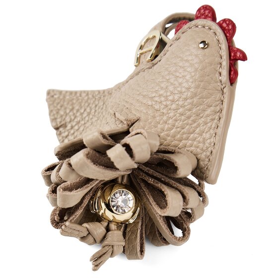 Aigner Ciondollini Leather Bag Charm, 22 cm