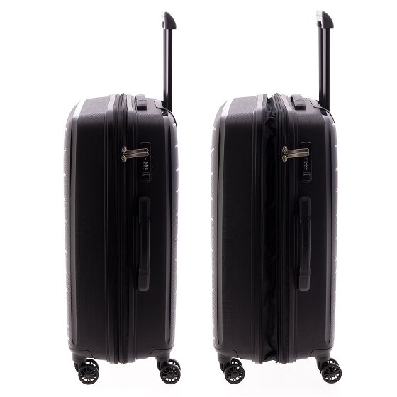 Gladiator 1700 4 wheels Trolley 68 cm with expansion pleat