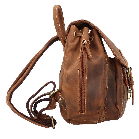 Greenburry Vintage City Backpack Leather 25 cm