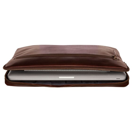 Leonhard Heyden Cambridge laptop sleeve leather 41 cm