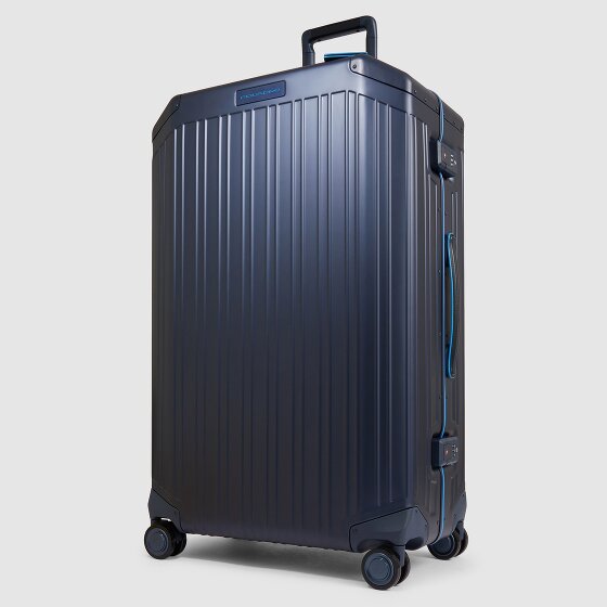 Piquadro PQ-Alub 4-Wheel Aluminum Trolley, 79 cm