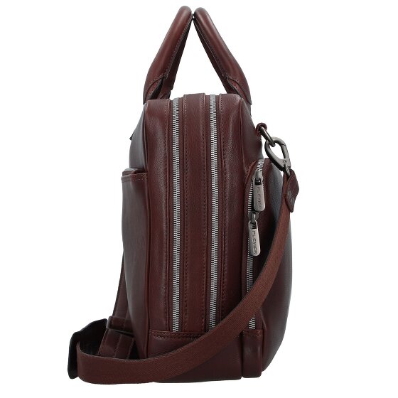Plevier Vintage Larry Briefcase Leather 40 cm Laptop compartment Plevier Vintage Larry Briefcase Leather 40 cm Laptop compartment