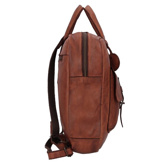 Harbour 2nd Urban Poets Handbag Genuine Leather 23 cm Laptop compartment