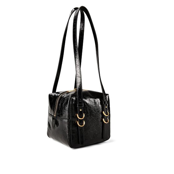 PINKO Cubic Mini Bag Shoulder Bag Genuine Leather 16 cm