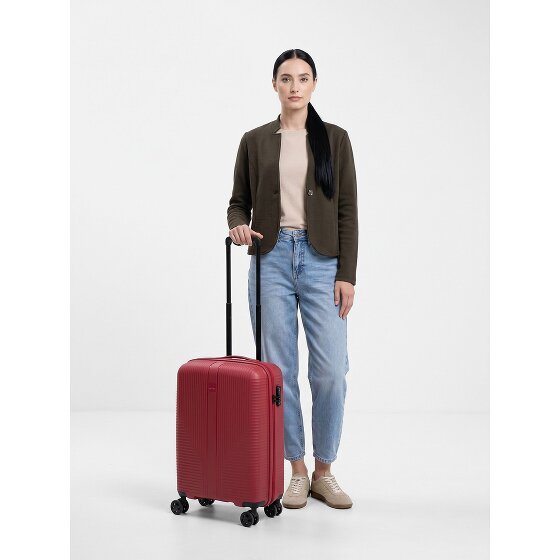 Travelite Air Stripe 4 wheels Cabin suitcase S 55 cm Expandable