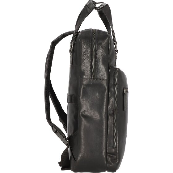 Leonhard Heyden Roma backpack leather 42 cm laptop compartment