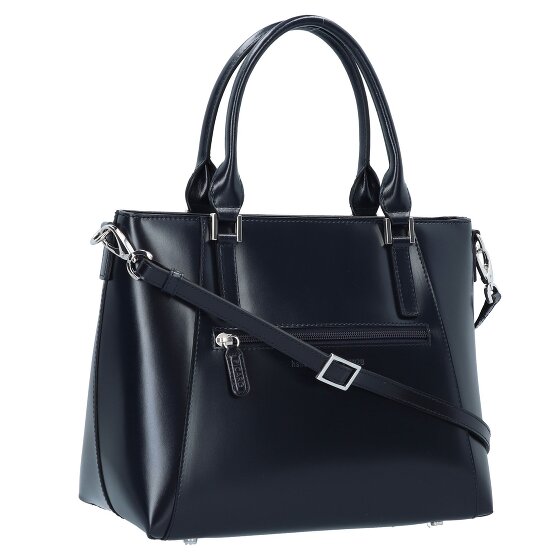 Picard Black Tie Black Tie Handbag Leather 29 cm