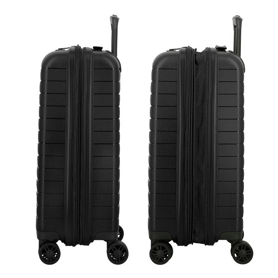 Jump Striper 4 wheels Cabin trolley 55 cm with expansion pleat