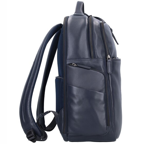 Bric's Torino backpack leather 44 cm laptop compartment