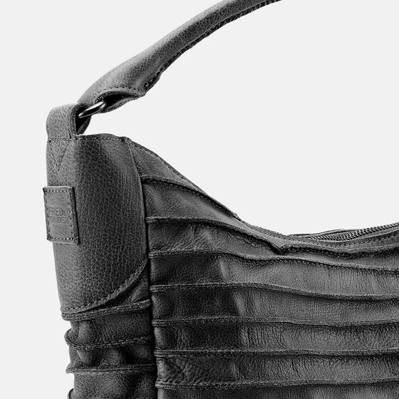 FredsBruder Fluted animal S shoulder bag leather 33 cm