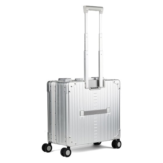 Aleon Deluxe 4-Wheel Aluminum Wheeled Briefcase, 45 cm