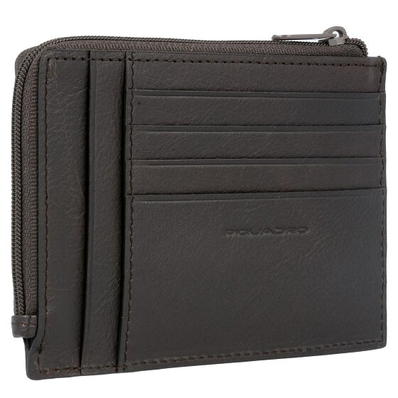 Piquadro Black Square credit card case RFID leather 12.5 cm