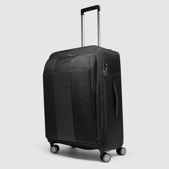 Piquadro Brief 4 wheels Trolley 68 cm with expansion pleat