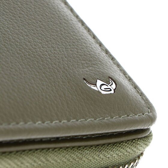 Golden Head Madrid Wallet RFID protection Genuine Leather 11.5 cm