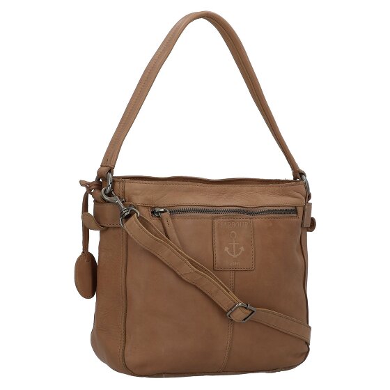 Harbour 2nd Soft Weaving Shoulder Bag Leather 24 cm