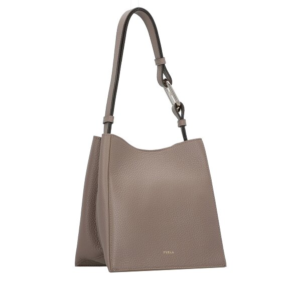 Furla Nuvola Shoulder Bag Genuine Leather 21 cm