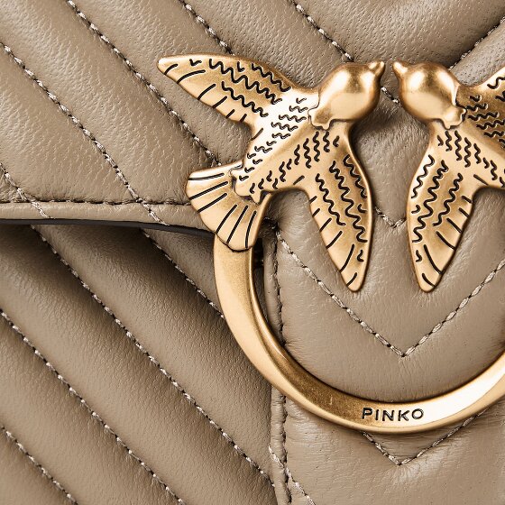 PINKO Love Lady Handbag Genuine Leather 26 cm