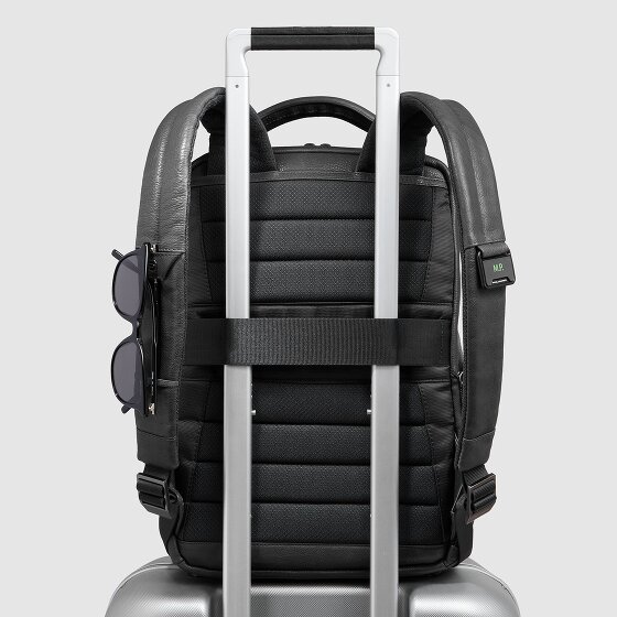 Piquadro Cronus Business backpack Leather 39 cm Laptop compartment