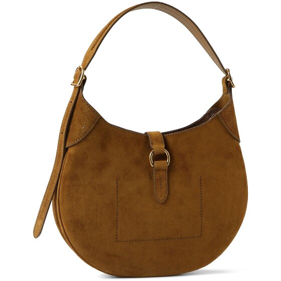 POLO RALPH LAUREN Polo ID Shoulder Bag Genuine Leather 25 cm