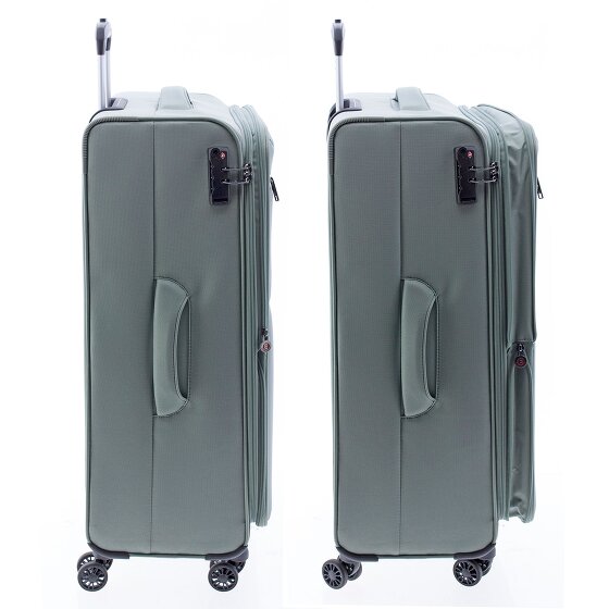 Gladiator 3700 4 wheels Trolley 78 cm with expansion pleat