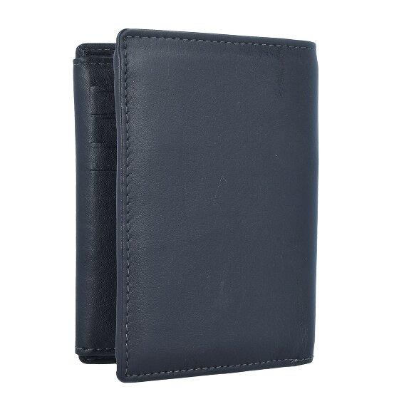 Greenland Nature Black Nappa wallet RFID 9.5 cm